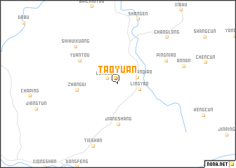 map of Taoyuan