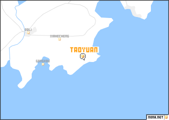 map of Taoyuan