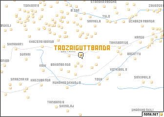 map of Taozai Gutt Bānda