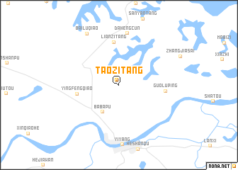 map of Taozitang