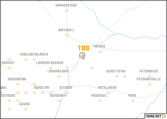 map of Tao