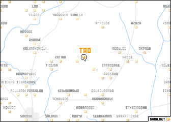 map of Tao