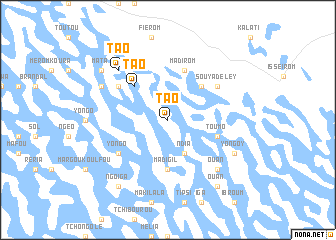 map of Tao