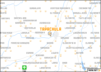 map of Tapachula