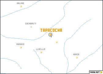 map of Tapacocha