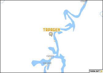 map of Tapagem