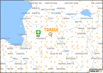 map of Tapage