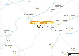 map of Tapah Charmūk