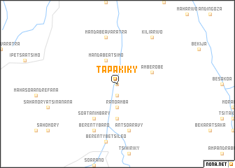map of Tapakiky