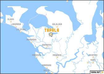 map of Tapala