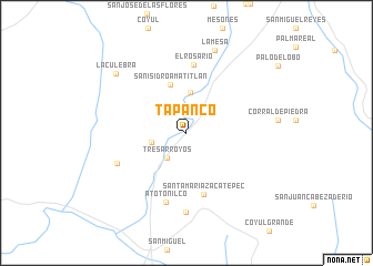 map of Tapanco