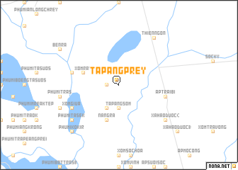 map of Tapang Prey