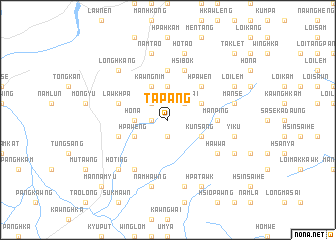 map of Ta-pang