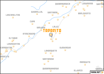 map of Taparito