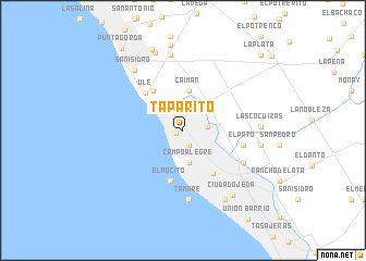 map of Taparito