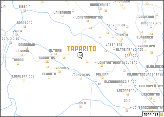 map of Taparito