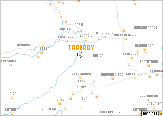 map of Taparoy