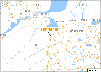 map of Tāpar Pāin