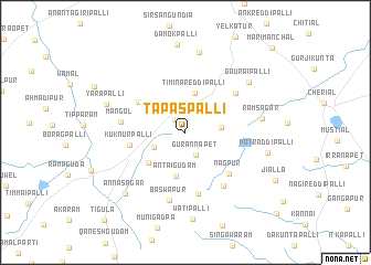 map of Tapāspalli