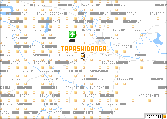 map of Tapaswidānga