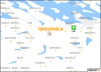 map of Tapavainola