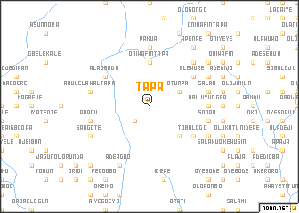 map of Tapa