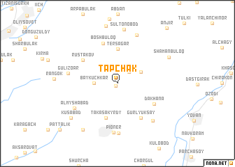 map of Tapchak