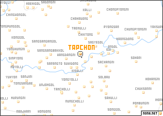 map of Tapchŏn