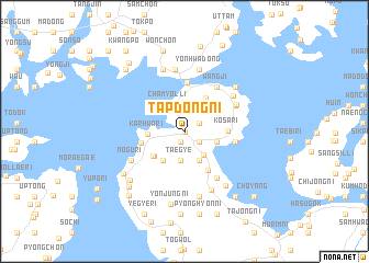 map of T\