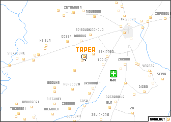 map of Tapéa