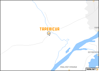 map of Tapebicuá