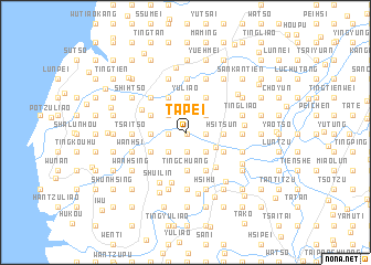 map of Ta-pei