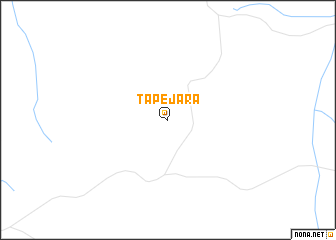 map of Tapejara