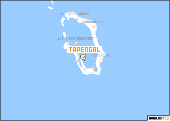 map of Tapengal