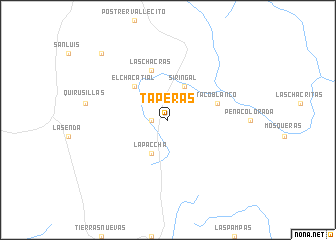 map of Taperas