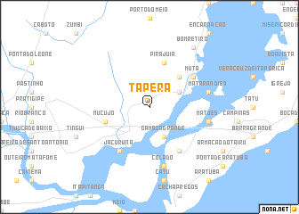 map of Tapera