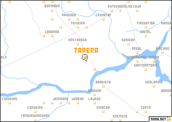 map of Tapera