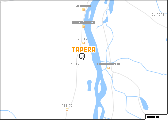 map of Tapera