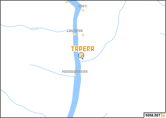 map of Tapera