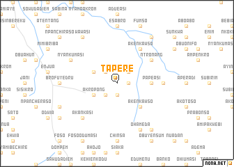map of Tapere