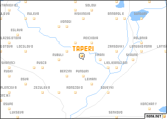 map of Taperi