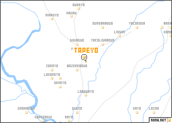 map of Tapéyo