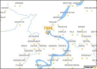 map of Tape