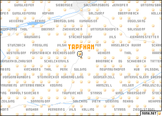 map of Tapfham