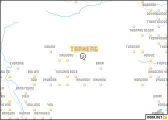 map of Ta Pheng