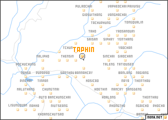 map of Tả Phìn