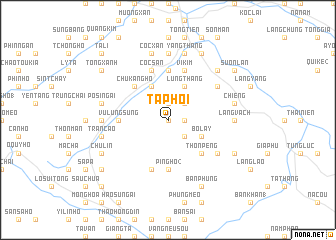 map of Tả Phời