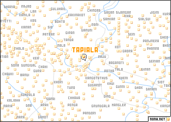 map of Tapiāla