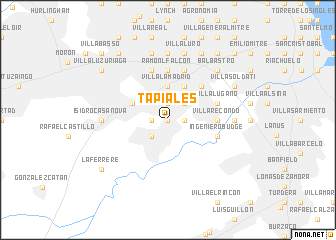 map of Tapiales