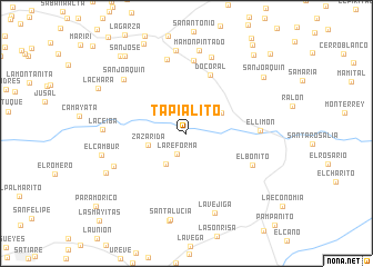 map of Tapialito